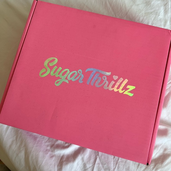 Sugar thrillz for Dollskill butterfly lace up wedges/heels - Picture 8 of 8